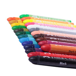 Faber Castell 24 Shades Jumbo Wax Crayons - 90 Mm