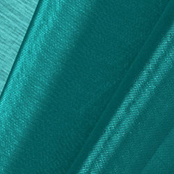 Teal Mirror Organza Fabric 58"/60" Wide – 50 Yards By Roll (FB)