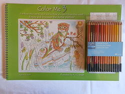 Color Pencil Gift Set Bundle - 2 Items:Artist's Loft 48 Count Color Pencils and Color Me 3 Coloring