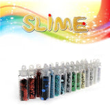 Slime Supplies Kit, 55 Pack Slime Beads Charms, Include Fishbowl beads, Foam Balls, Glitter Jars,