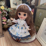 leoglint Blythe Doll Clothes, Dress Clothing for Blythe Doll 30 cm 1/6 Bjd Dolls Azone ICY Licca Doll