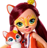 Enchantimals Huggable Cuties Felicity Fox Doll & Flick Figure