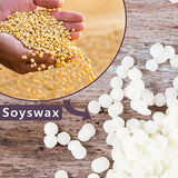 Soy Wax Candle Making Kit, DIY Craft Gift Package, 6 Tins Candle Maker Supplies with Wicks Candle Wax for Adults and Kids Beginners