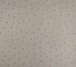 Vinyl Ostrich GRAY Fake Leather Upholstery Fabric By the Yard