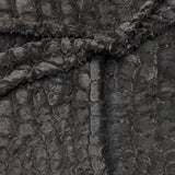 Faux Fur Fabric Short Pile 60" wide Sold By The Yard Shag Reptile Dark Grey