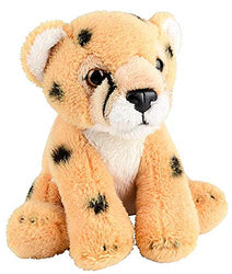 Wildlife Tree 5 Inch Stuffed Cheetah Cub Zoo Animal Floppy Plush