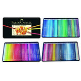 Faber-Castell Polychromos Artist Colored Pencils Set - Tin of 120 Colors - Premium Quality