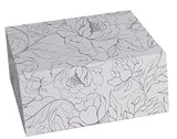 Snap-N-Store Storage Box 3-Piece Set, Small/Medium/Large, Hand Drawn Floral (SNS03327)