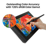 HUION Kamvas Pro 12 GT-116 Drawing Monitor Pen Display Full-Laminated Graphics Drawing Tablet with Screen, Battery-Free Stylus, Tilt Function 8192 Pen Pressure, 4 Shortcut Keys, 88% NTSC