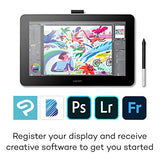 Wacom One Digital Drawing Tablet with Staedtler Noris Digital Jumbo EMR Stylus with Soft Digital Eraser for Art and Animation Beginners