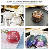 Small Jar Resin Molds with Lid Silicone Epoxy Casting Mold Small Bottle DIY Mini Jewelry Container Storage Trinket Box