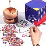 WKTYCCT DIY Making Bead Spinner Holder Bead Spinner for Jewelry Making Beads Spinner Bowl Kit Stringing Bead Loader (Beads Spinner)