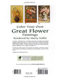 Color Your Own Great Flower Paintings (Dover Art Coloring Book)