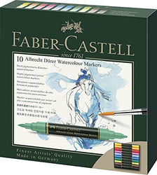 Faber-Castell WATERCOLOR MARKER ST 10/PKG