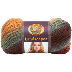 Lion Brand Yarn  545-204 Landscapes Yarn, Desert Spring