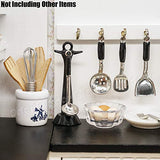 Odoria 1/12 Miniature Kitchen Utensils Baking Utensils Dollhouse Decoration Accessories, Black