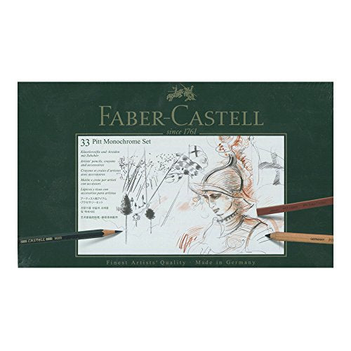 Faber-Castell Pitt Monochrome Set 33
