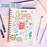 STMT DIY Artist Journaling Set by Horizon Group USA, Includes Watercolor Pad, Spiral-Bound Journal, 8 Watercolor Paint Tubes & 6-Well Paint Palette, 4 Gel Pens, 4 Brush Markers, Stickers & More