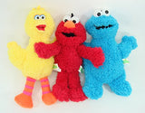 Sesame Street Classic Plush - 3 Pcs Set - Includes Elmo, Big Bird, and Cookie Monster