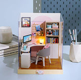 Flever Dollhouse Miniature DIY House Kit Creative Room with Furniture for Romantic Artwork Gift (World of Creativity)