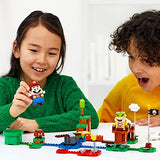 LEGO Super Mario Adventures with Mario Starter Course 71360 Building Kit, Interactive Set Featuring Mario, Bowser Jr. and Goomba Figures (231 Pieces)