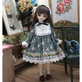 HMANE BJD Clothes 1/6, Cartoon Marguerite Printed Dress for 1/6 BJD Dolls (No Doll)