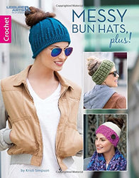 Messy Bun Hats, Plus! | Crochet | Leisure Arts (7122)