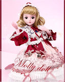 Funnybuy 1/3 BJD Dolls SD Doll 19 Joints with All Clothes Outfit Shoes Wig Hair Makeup for Girl Gift and Dolls Collection Molly