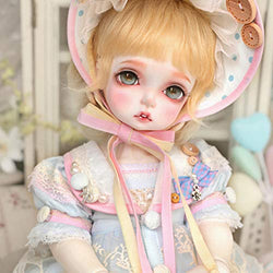 40cm/15.7inch Full Set BJD Doll Suitable for 1/4 SD Dolls Make-up Kids Friend Birthday Gift Photography Auxiliary Tool Baby Model,A