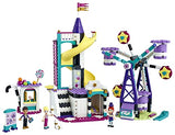 LEGO Friends Magical Ferris Wheel and Slide 41689 Building Kit for Kids Theme Park with 3 Mini-Dolls; New 2021 (545 Pieces)