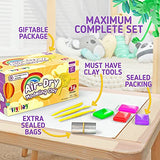 Air Dry Clay 36 Colors, Soft & Ultra Light, Modeling Clay for Kids with Accessories, Tools and Tutorials