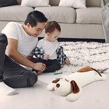 Stuffed Animal Dog Plush Toy 17.5 Inch Hugging Pillow Kawaii Plush Soft Pillow Dolll Dog, Plush Toys Gifts for Girl Boy Babies Birthday