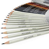 Royal Talens - Van Gogh Sketching Pencils - Assorted Set of 24 in Metal Gift Tin
