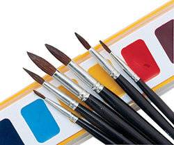 Binney & Smith Crayola(R) Better Quality Watercolor Brush Series 1121, 7, Hair Length 3/4"
