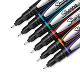 Sharpie 1976527 Pen, Fine Point, Assorted Colors, 6-Count