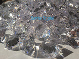 180 Pieces 1" inch x 1-1/4 " (22mm x 32mm) Crystal Clear Acrylic Diamond Jewels for Party