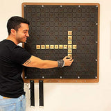 Tubibu Unique Wall Decor, Giant Message Board, Convenient to Play Scrabble, Extraordinary Gift, Wall Decor, Wall Art (XL)