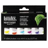 Liquitex Professional Heavy Body Acrylic 6-Pack - Vibrant Set