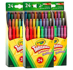 Crayola 52-9824 Twistables Fun Effects Crayons 24 Count