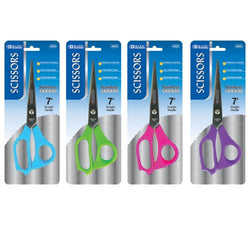 BAZIC 7" Stainless Steel Scissors, Case Pack 24
