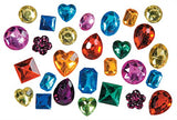 Darice 1075-20C Big Bling Shapes Gem Value Pack Rhinestones, Multicolor