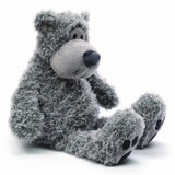 GUND Slouchers Teddy Bear Stuffed Animal Plush, Gray, 20"