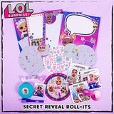 L.O.L. Surprise! Secret Reveal Roll-Its by Horizon Group USA,Unbag to Reveal Surprises.DIY Activity kit Includes Secret Decoder,Black Light Pen,Surprise Reveal Sheets,Scratch Art & More.