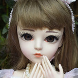 Eileen BJD Dolls 1/3 SD Doll 60cm 24 inch Jointed Dolls Toy Action Figure Bjd + Makeup Full Set