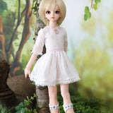 Y&D 1/4 BJD Doll 40.5CM 15.9inch SD Handmade Doll Ball Jointed Doll Full Set Clothes Makeup Custom DIY Toy Gift for Girls,A