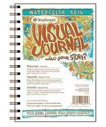 Strathmore Visual Journal Watercolor 5.5x8-34 Sheets