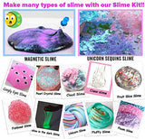 Ultimate Unicorn Slime Kit for Girls - Perfect Toys Gifts for 7 8 9 10 11 12 Year Old Girls Birthday - Best Value DIY Slime Supplies Kits for Making Tons of Various Fail-Proof Slimes