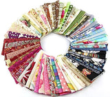 RayLineDo 30pcs 1010cm Fabric Patchwork Craft Cotton Material Batiks Mixed Squares Bundle