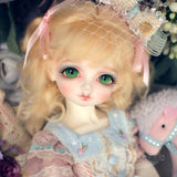 Clicked 1/4 BJD Doll Large Baby 39Cm 15Inch 19 Jointed Dolls + Makeup + Accessories Baby Doll Toy Gift for Girs's Toy