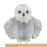 Bearington Blizzard Plush Snowy Owl Stuffed Animal, 10 inches